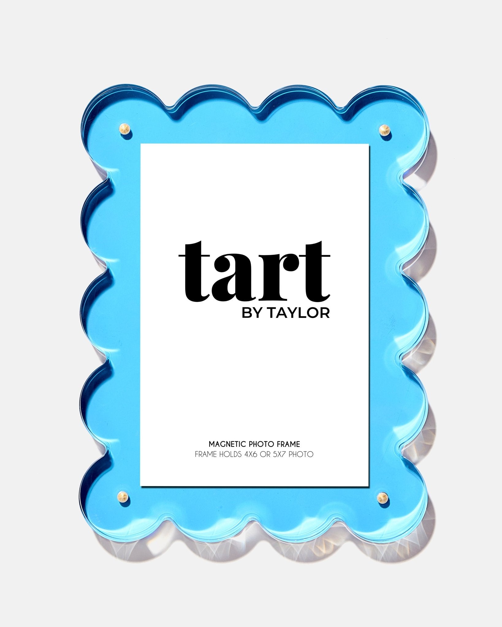 Neon Blue Acrylic Picture Frame - Tart By Taylor Wholesale